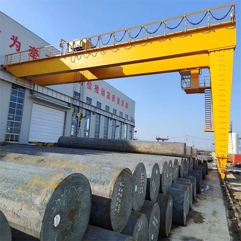 Double Girder Semi Gantry Crane